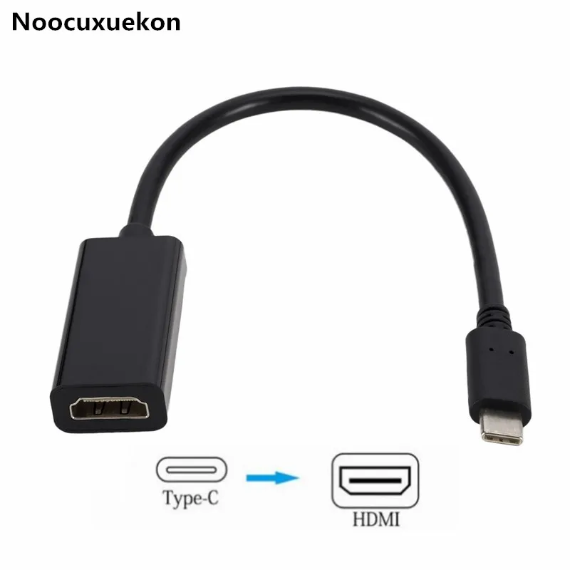 Usb type C к HDMI адаптер USB 3,1 USB-C к HDMI адаптер мужчин и женщин конвертер для MacBook2016/huawei Matebook/Smasung S8