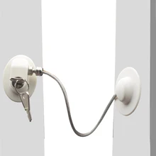 Детское защитное стекло замок Детский защитный шкаф замок защита окна с ключами холодильник морозильник защита от детей