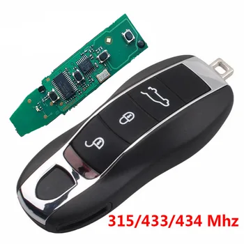 

3 buttons 315MHz 433MHz 434MHz keyless/unkeyless Remote Control Key Fob Smart Car Key Fit For Porsche Panamera Macan Cayman