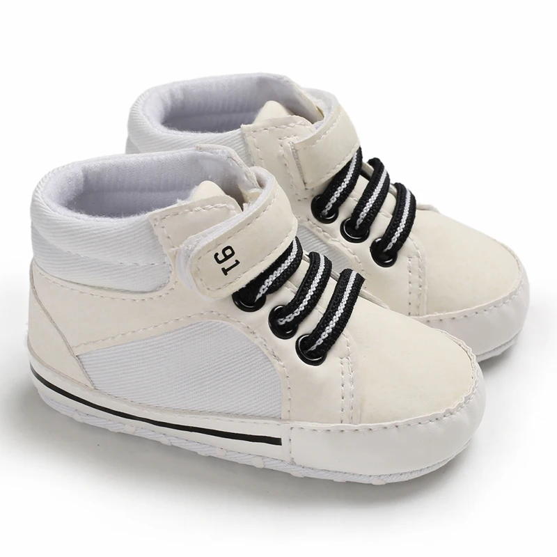 Pudcoco/Новинка года; модные кожаные кроссовки для маленьких мальчиков и девочек; спортивная мягкая обувь для первых шагов; для детей 0-18 месяцев