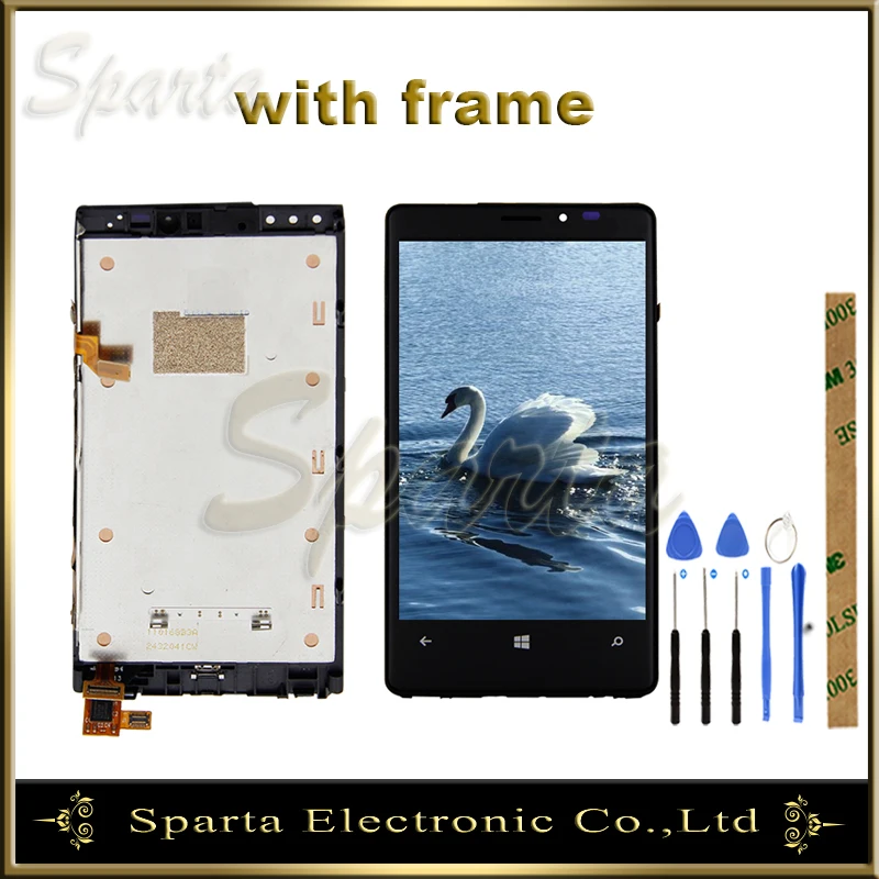 

LCD Display Screen For Nokia Lumia 920 RM-822 RM-821 RM-820 LCD Display Screen With Touch Panel Digitizer Sensor
