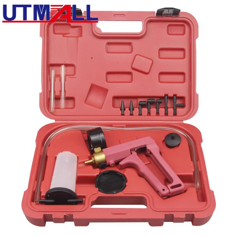 

Hand Held Vacuum Pump& Vacumm Tester Brake Bleeder Set FOR CARS ETC