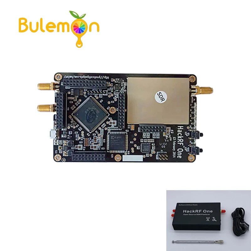 

HackRF One RTL SDR demo board kit dongle receiver Ham Radio 1MHz to 6GHz Software Defined Radio platform Development Board