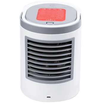 

Oval 7 Color Light Air Conditioner Cooling Fans Air Conditioning Portable Desk Fans Air Cooler Humidifier Cool Down Home