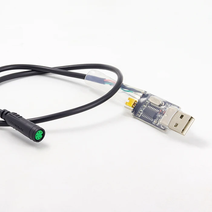 Ebike USB кабель для программирования для Bafang BBS01 BBS02 BBS03 BBSHD Середина привода двигателя Электрический велосипед аксессуары кабель