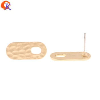 

Cordial Design 50Pcs 9*20MM Jewelry Making/Earring Accessories/Matte Gold/Oval Shape/Hand Made/Earring Stud/Earring Findings