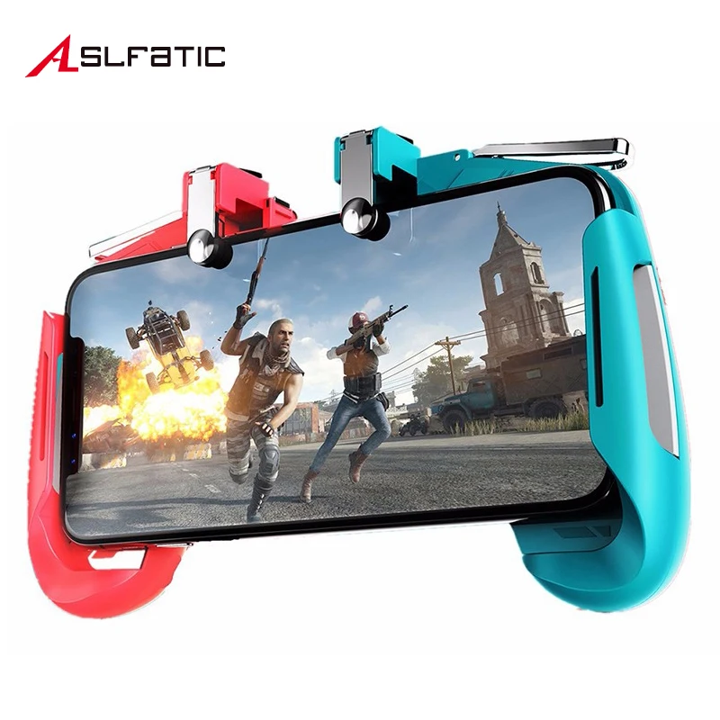 

AK16 Gamepad Pubg Console Joystick Triggers Free Fire Pubg Mobile Controller Pugb Cocks Gaming Phone For iOS Android Smartphone