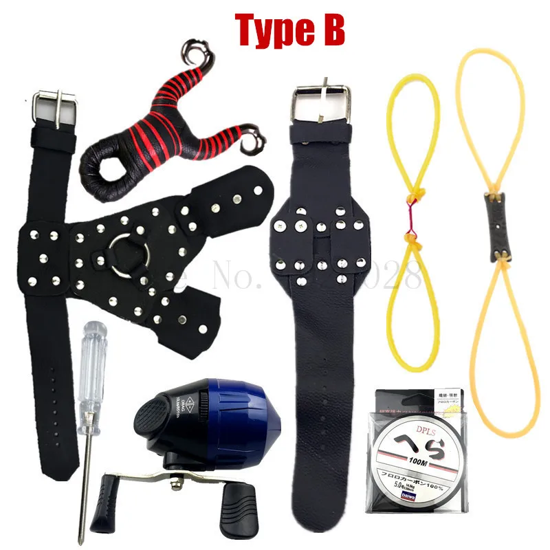 

New Durable 1 set Fishing Slingshot Bow Compound Archery Arrow Accurate Catapult Fish Gear Sling Shot Darts Fishing Tools