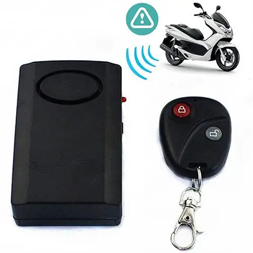 

Wireless Remote Door Window Motorcycle Motorbike Anti-Theft Security Alarm