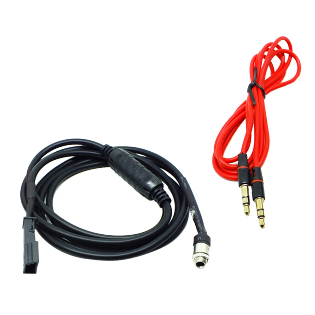 1.5M AUX Auxiliary Input Kit Audio Adapter Female Cable for BMW E39 E46 E53 IPHONE MP3