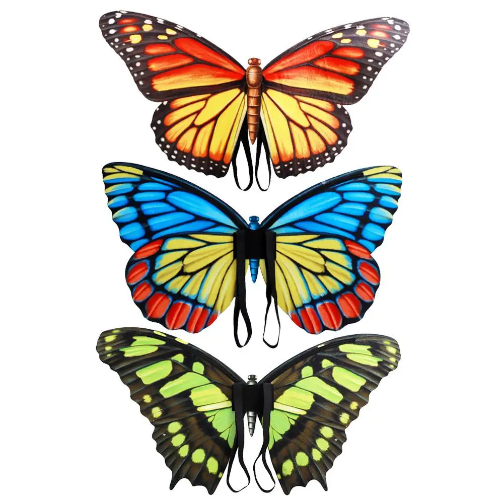 

Fairy Butterfly Wings Breathable Costume For Dress Up Party Halloween Christmas Party Kids Boys Girls Costume Accessory Tool