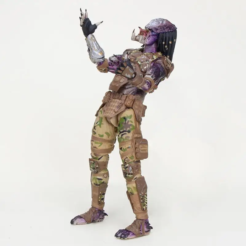 Lenssle NECA фигура хищника игрушка Охотник Хищник конечная эмиссары #2 #1 7 дюймов ПВХ фигурка модель игрушки коллекционная кукла подарок