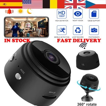 

Spain US Fast Ship HD 1080P Mini Webcam Sensor Night Vision Camcorder Motion Detecting DVR Micro Webcam Sport Video Small Camera