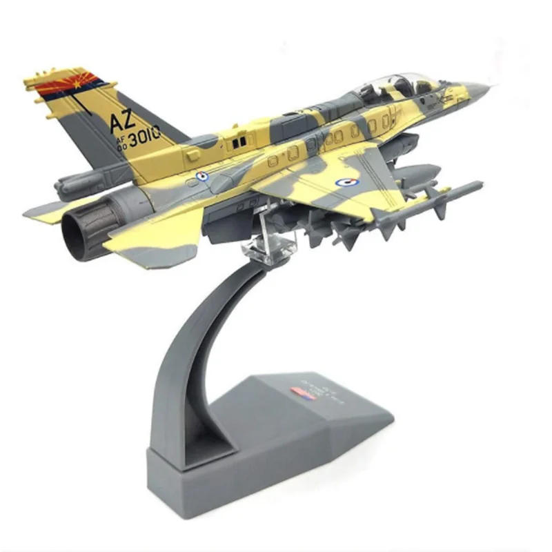 Коллекция 1: 72 Масштаб армии США F-16 Block52 пустыня модель самолета-истребителя Литой Сплав дисплей самолета для детей и взрослых