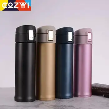 

Business Style Vacuum Flask Coffee Tea Mug Thermo Cups Insulated Thermos Vacuum Bottle Out Door Coffee Travel Mug