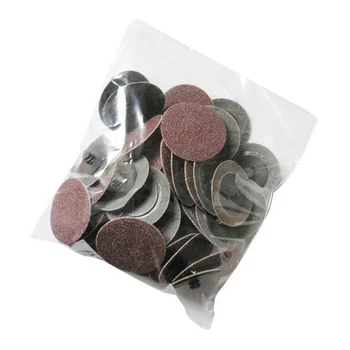

50pcs Polishing Sanding Disc 180 Grit 2inches Replacement Sanding Discs Abrasive Pads Accessories Parts