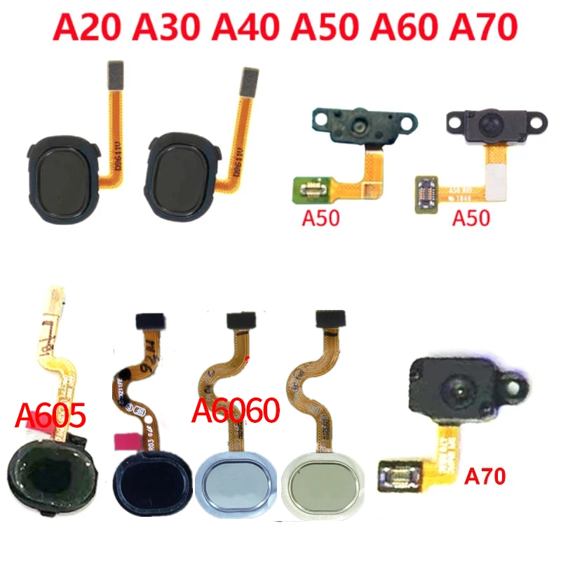 Для SamSung A20 A30 A40 A50 A60 A70 A205 A305 A405 A505 A305F A405F A505F A705F Главная Кнопка Датчик отпечатков