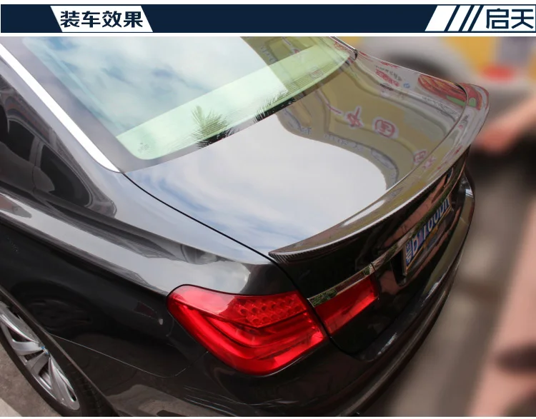 

Fit for BMW 7 Series F01/740li750i 2011-2015 730li740li750li760 modified carbon fiber rear wing with rear spoiler wing
