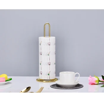 

Bignosedeer Kitchen Paper Holder Rack Roll Holder for Bathroom Towel Rack paper towel holder copper kitchen accessories