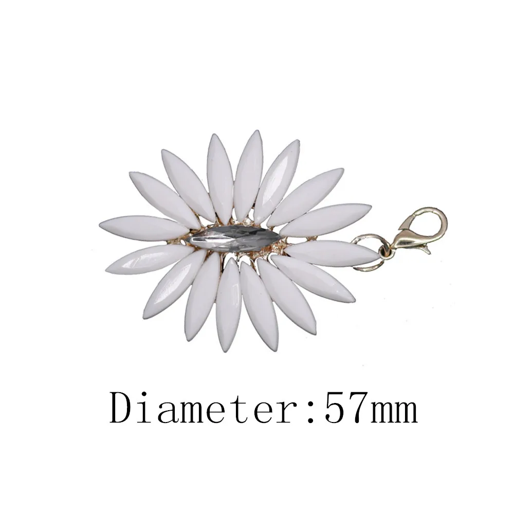 Good quality 57mm metal rhinestones button with sweater coat decoration button accessories DIY 1Pcs/Lot SP-0071 - Цвет: SP-0071