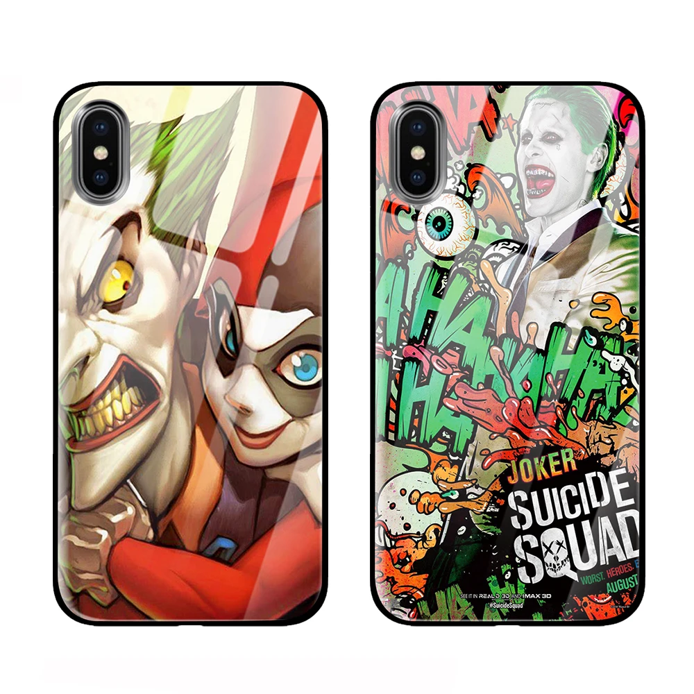 Joker роскошные чехлы из закаленного стекла для huawei P30 P20 mate 10 20 Honor 8 9 10 Pro Lite
