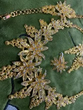 Conjunto de joyería nupcial para mujer, conjunto de collar para mujer, pendientes africanos, anillos indios, pulsera de oro de Dubái, accesorios de boda al por mayor