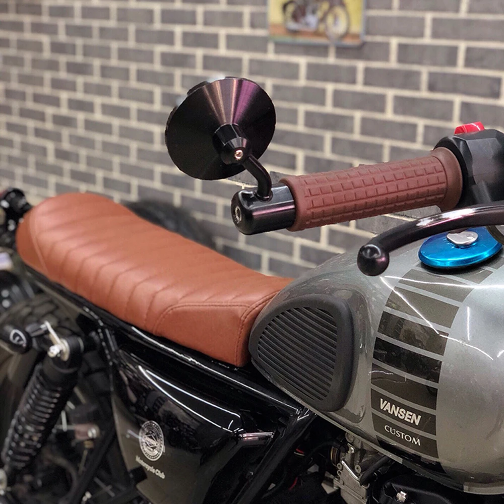 Moto rcycle зеркала заднего вида с круглой ручкой боковое зеркало для скутера bmw r nine t