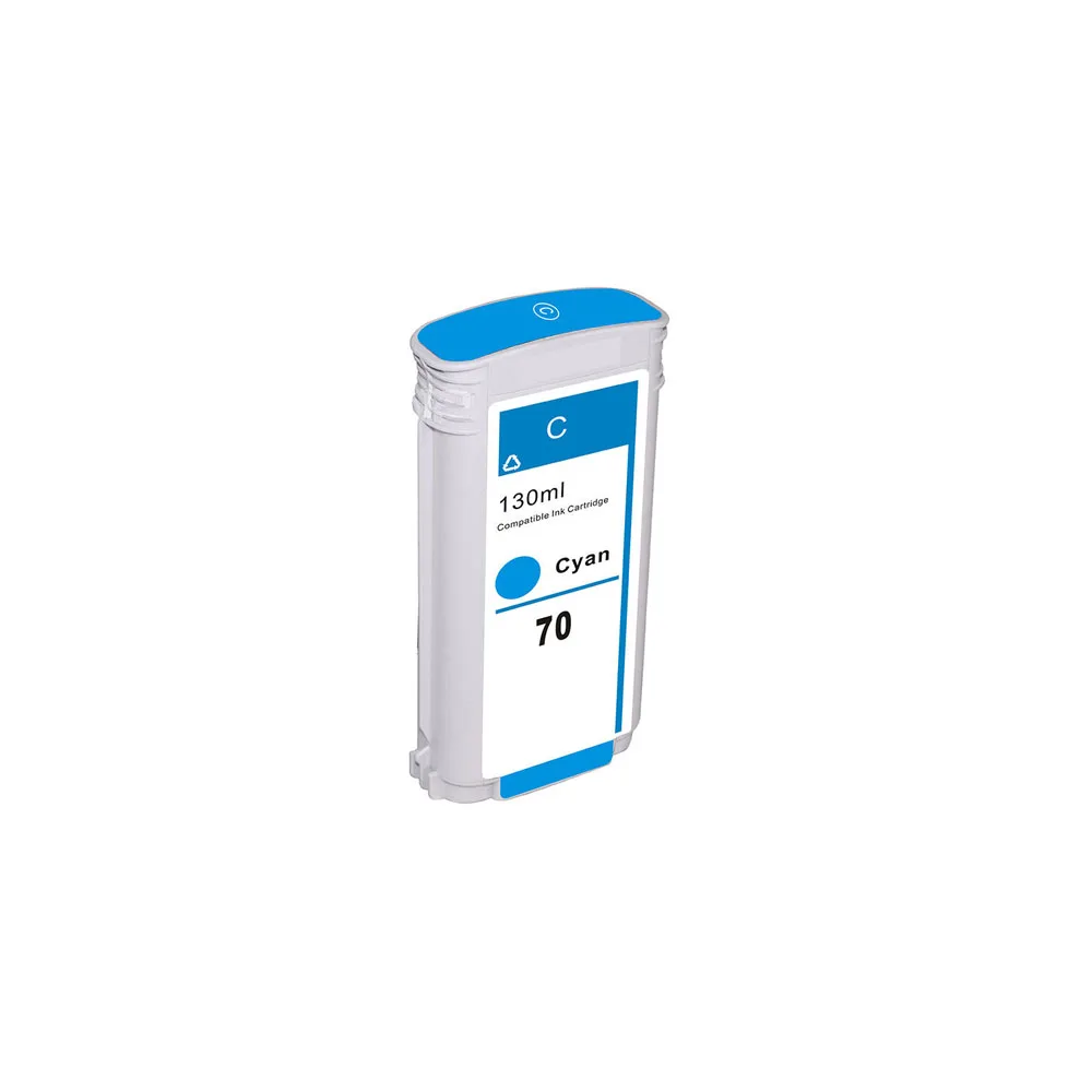 Чернильный картридж cyan совместимый с hp70 дизайнерские чернила Z2100 Z3100 Z3200 Z5200 1x70|ink