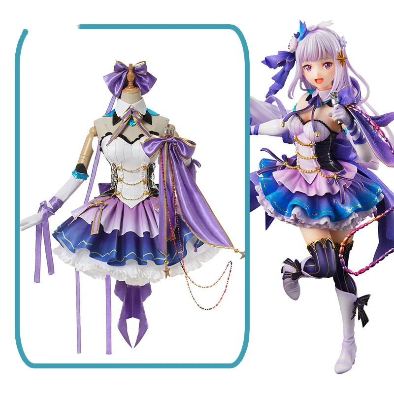 Женский костюм для косплея из аниме Re: жизнь в другом мире|Костюмы аниме| |