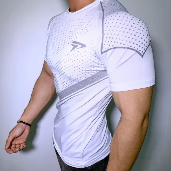 Мужская 3D футболка с коротким рукавом мужская футболка Капитан Америка футболка Супермена Мужская компрессионная футболка для фитнеса Каратель ММА - Цвет: Бежевый