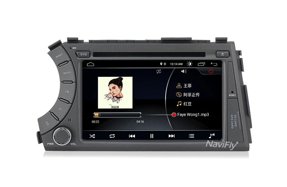 NaviFly " 2din android 8,1 Автомобильный мультимедийный плеер авторадио для Ssangyong Actyon Kyron 2005-2013 автомобильный Радио gps wifi USB