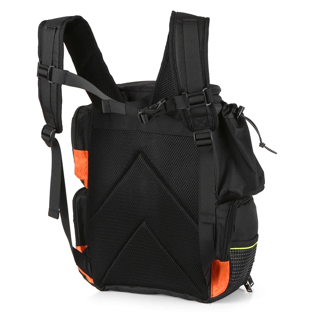 Lixada Fishing Backpack Waterproof Fishing Lures Reel Bag Adjustable Straps Fish  Tackle Storage Bag +fishing Tackle Boxes - Fishing Bags - AliExpress