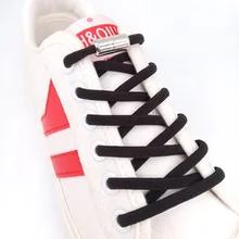 Новые полукруглые Шнурки Кроссовки без галстука шнурки Быстрый эластичный фиксирующий башмак шнурки взрослые женщины мужчины обувь шнурки