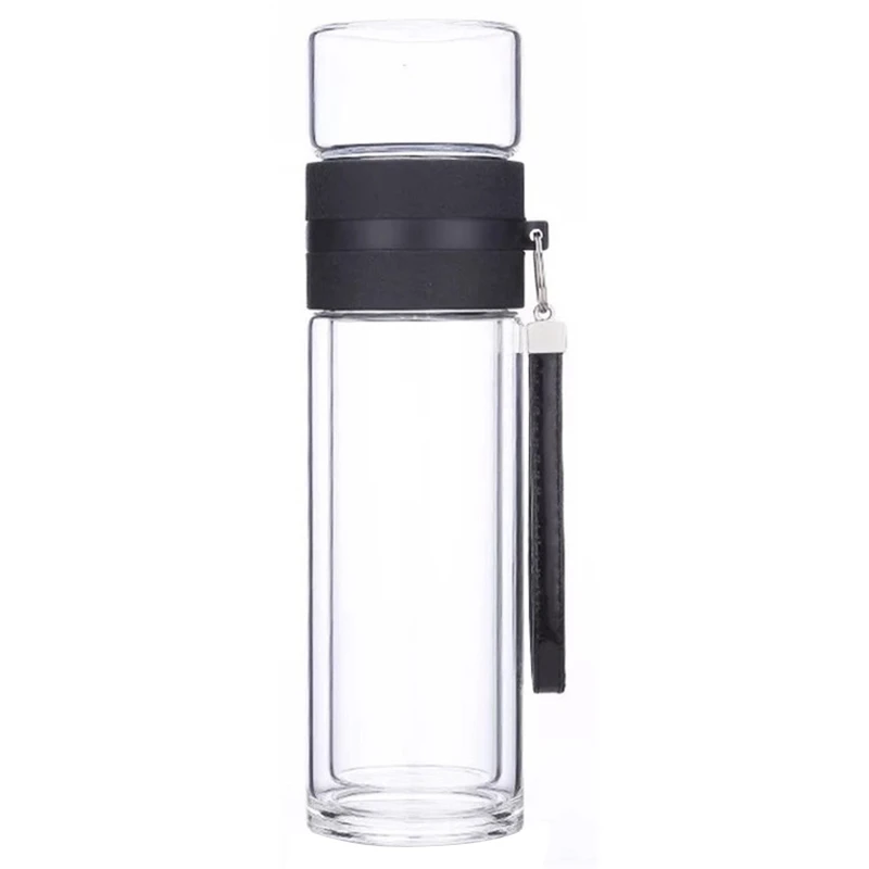 BMBY-350Ml Travel Drinkware Portable Double Wall Glass Tea Bottle Tea Infuser Glass Tumbler Stainless Steel Filters The Tea Filt BMBY-350Ml Travel Drinkware Portable Double Wall Glass Tea Bottle Tea Infuser Glass Tumbler Stainless Steel Filters The Tea Filt