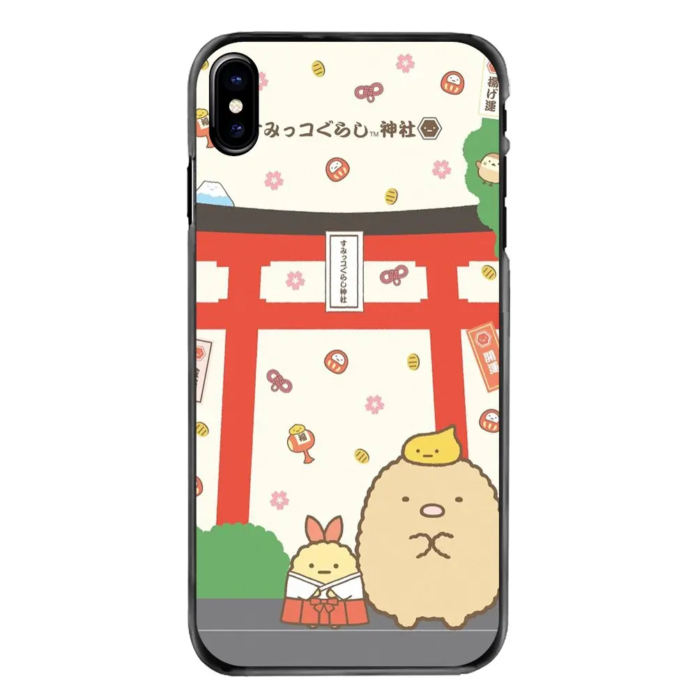 Accessories Phone Shell Case Sumikko Gurashi Art Wallpaper For Iphone 4 4s 5 5s 5c Se 6 6s 7 8 Plus X Xr Xs Max Ipod Touch 4 5 6 Fitted Cases Aliexpress