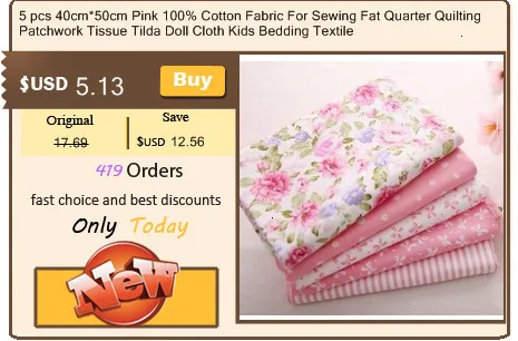 Booksew Tissu Tecido с цветочным принтом DIY хлопок розовый саржа швейный тканевый измеритель ткани DIY платье Материал Telas Por Metro