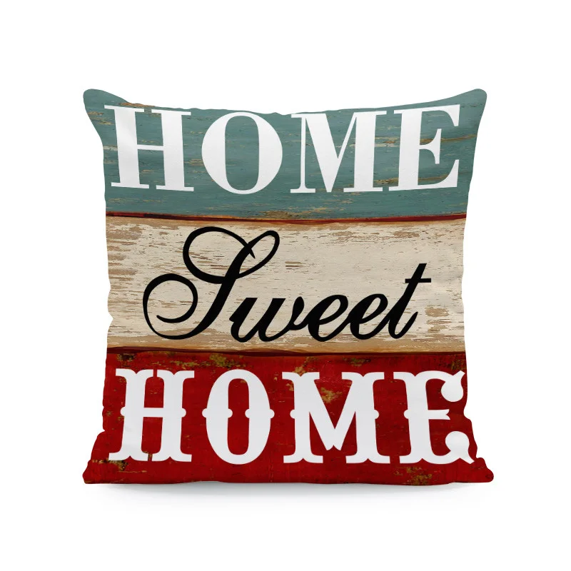 Sweet Home подушки потертый шик подушки Кофе любовь готические покупки клубы для Гостиная бросок наволочки 17,7 дюйма бархат