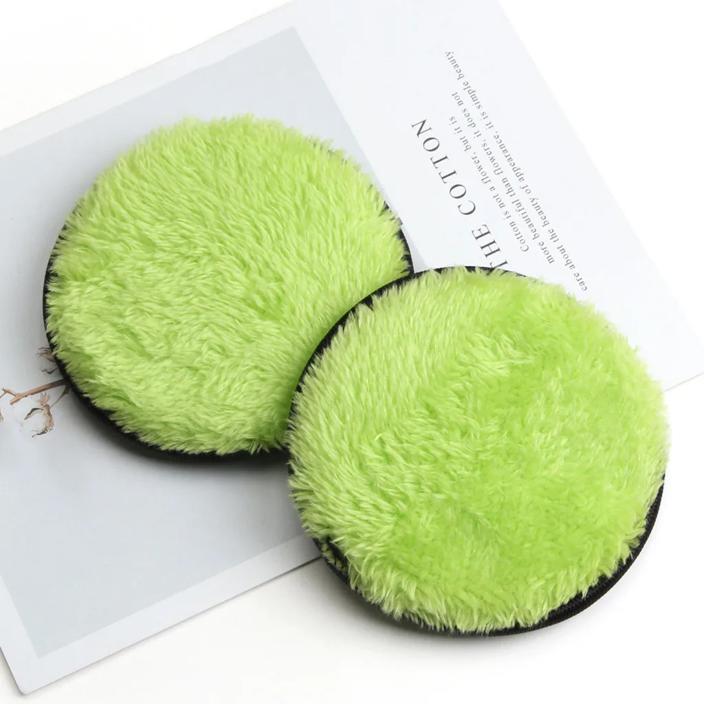 3 салфетками из микрофибры для чистки оптических колодки пуховка для пудры Женская мода макияж затяжек много жидкость для снятия мягкий Полотенца Очищение лица для мелких предметов, косметики, губка августа