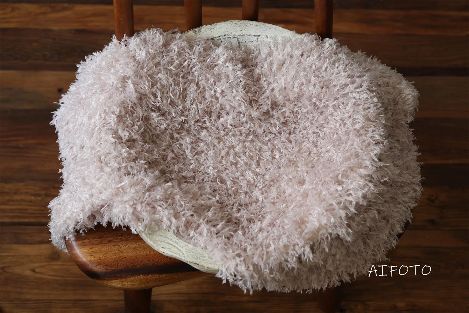 2021 Newborn Photography Props Backdrop Faux Fur Striped Long Blanket Rug for Baby Bebe Shoot Studio Accessories Basket Stuffer newborn studio