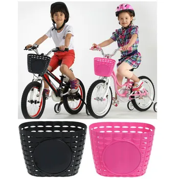 

Children Bicycle Basket Scooter Children's Bicycles Front Item Hollow Storage Baskets Bike Shopping Accessories