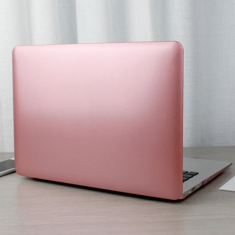 Металлический дизайн чехол для Macbook retina Air Pro 11 12 13 1" Touch bar A2159 A1932 A1708 A1989 A1990 с крышкой клавиатуры