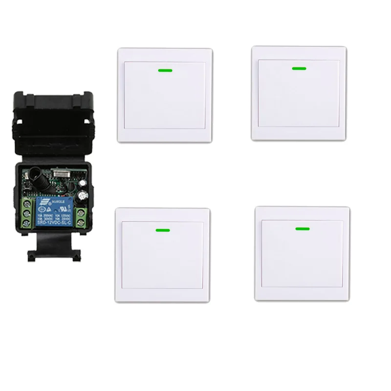 DC 12 v 24 v1CH мини беспроводной пульт дистанционного управления Переключатель 1 шт. 35