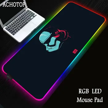 

Wars RGB Mouse Pad Gaming Large Computer Gamer pad Backlight Mause Keyboard Desk Mat