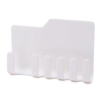 

Wall Mounted Stick Toothbrush Rack Toothpaste Hanging Multifunction Frame Umbrella Stick Wall Charging Rack Shaving Rack
