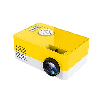 

Portable Projector HD 1080P Built in Speaker for Laptop Desktop PC Computer Home @M23