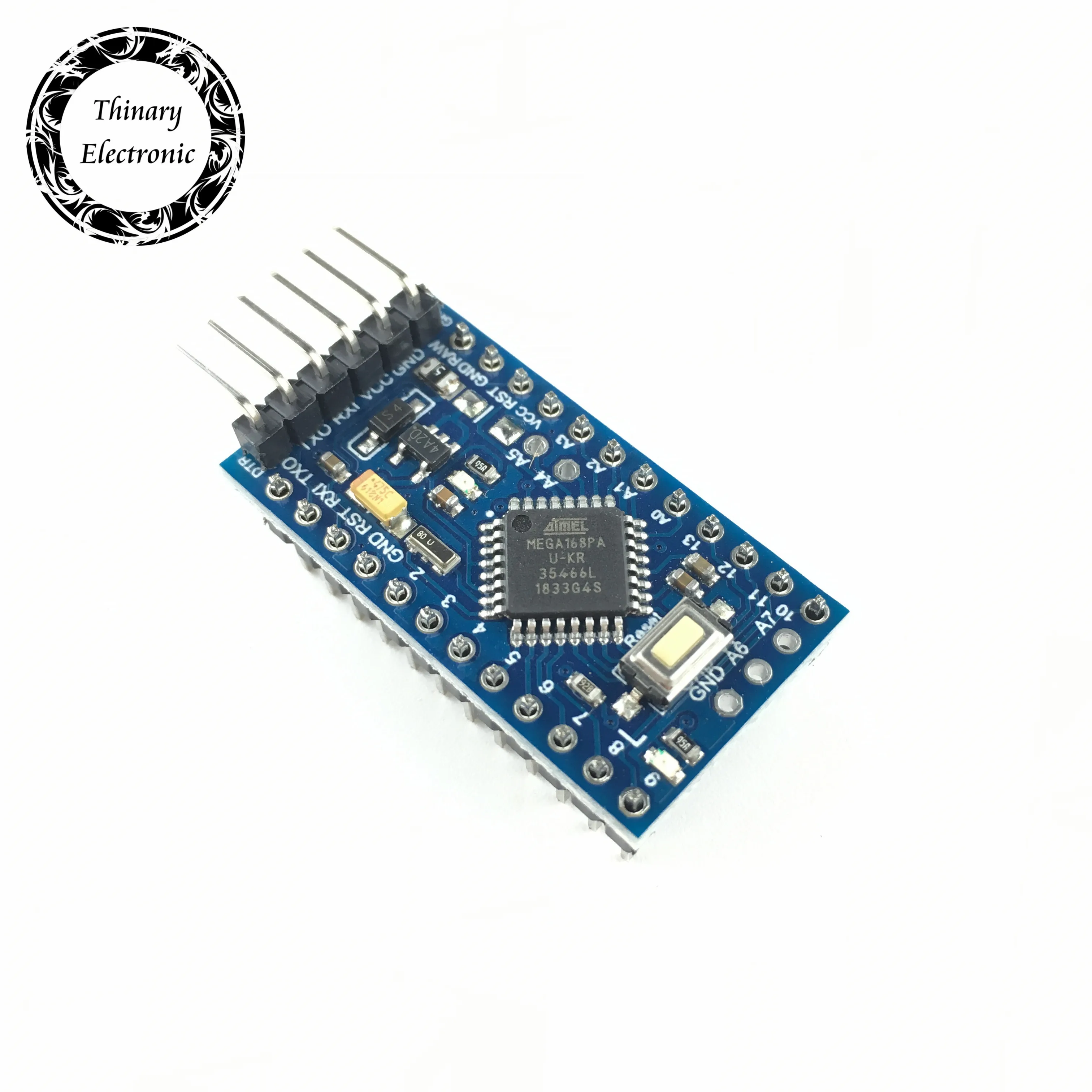 Горячая Распродажа Thinary Electronic Pro Mini 168 5 В/16 м ATMEGA168 для Arduino МГц ATMEGA168P AU|Интегральные