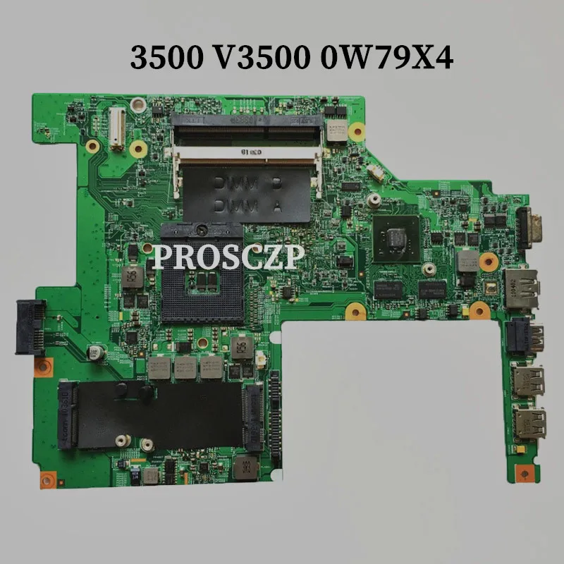 Материнская плата для ноутбука Dell 3500 V3500 материнская DDR3 100% Протестировано +