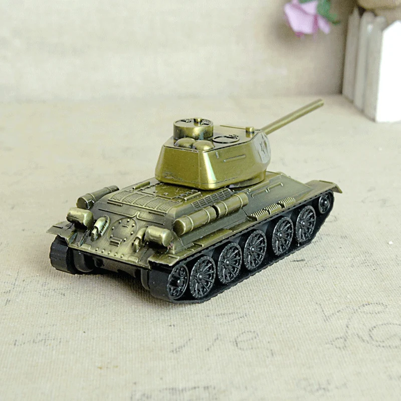 Vintage Metal Tank Miniature Model Alloy Sculpture Home Decoration Accessories Retro Handicraft Desktop Crafts | Дом и сад