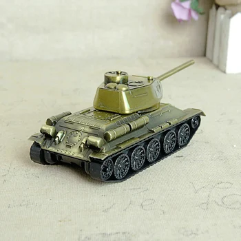

Vintage Metal Tank Miniature Model Alloy Sculpture Home Decoration Accessories Retro Handicraft Sculpture Desktop Crafts