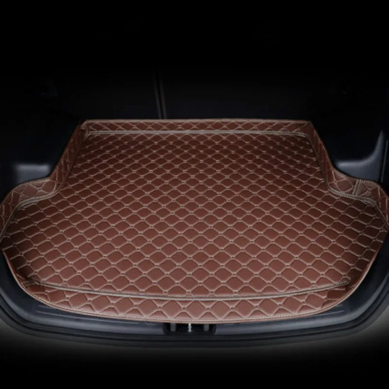 

Custom 3D Full Covered Car Trunk Mats for Volkswagen Golf Tiguan Touran Touareg CC...Waterproof Durable Rear Boot Cargo Carpets
